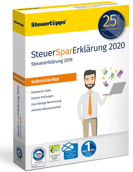 Akademische Arbeitsgemeinschaft SteuerSparErklärung 2020 Selbstständige (Box)