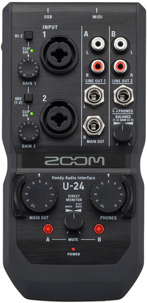 Zoom Audio Interface U-24