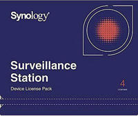 Synology DEVICE LICENSE (X 4), Synology Kameralizenz 4 Lizenzen optionales
