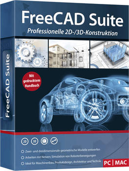 Markt + Technik Markt & Technik FreeCAD Suite Vollversion, 1 Lizenz Windows CAD-Software