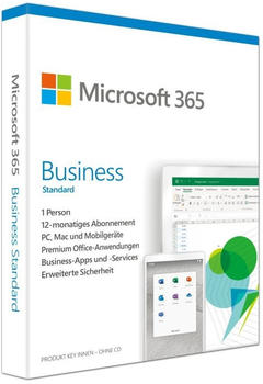 Microsoft 365 Business Standard PKC DE Win Mac Android iOS