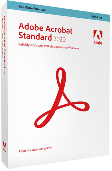 Adobe Acrobat Standard 2020 (DE) (Box)