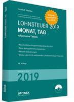 Stollfuß Lohnsteuer 2019 Monat, Tag, m. CD-ROM Stotax-Lohn 2019. als Buch