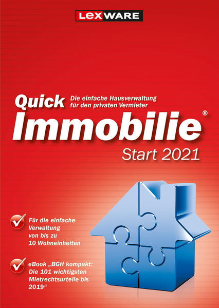 Lexware QuickImmobilie 2021 Start (Download)