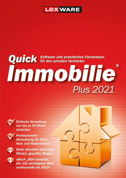 Lexware QuickImmobilie 2021 Plus (Download)