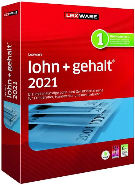 Lexware Lohn + Gehalt 2021 (Box)