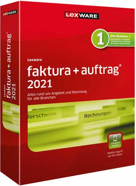 Lexware Faktura + Auftrag 2021 CD/DVD DE Win