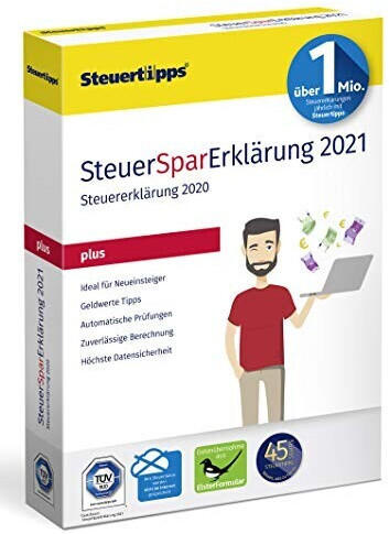 Akademische Arbeitsgemeinschaft SteuerSparErklärung 2021 Plus (Box)
