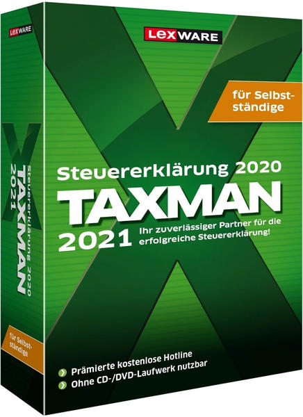 Lexware Taxman 2021 Selbstständige (Download)
