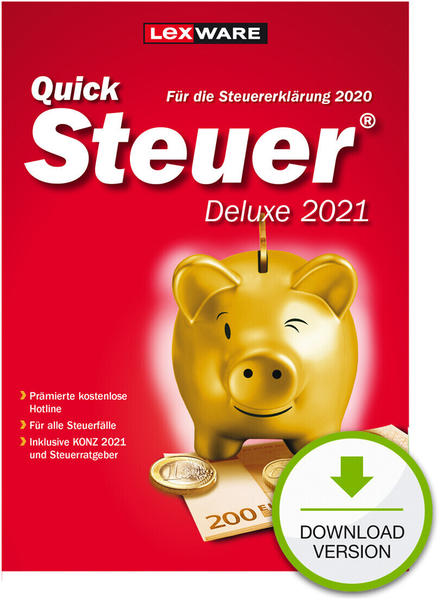 Lexware QuickSteuer 2021 Deluxe (Download)
