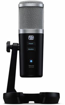 Presonus Revelator, USB-Kondensatormikrofon mit Softwarepaket für Podcasting, Aufnahme, Streaming, mit integrierten Spracheffekte und Loopback-Mixer für gaming und Interviews über Skype, Zoom, Discord