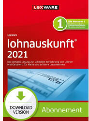 Lexware Lohnauskunft 2021 (Abonnement) (Download)