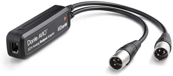 Monacor Audinate ADP-DAO-0X2 Dante®-AVIO-Analog-Output-Adapter