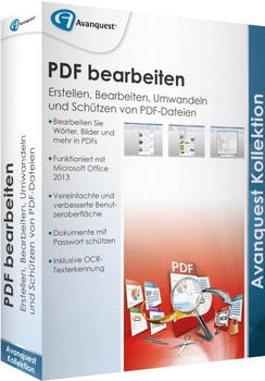 Avanquest PDF bearbeiten
