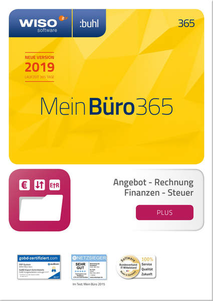 Buhl Data (Germany) WISO Mein Büro 365 Plus - [PC/MAC]