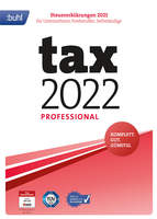 BUHL Tax 2022 Professional, f&uuml;r die Steuererkl&auml;rung 2021, Download