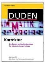 DUDEN Korrektor 5.0 Adobe InDesign und InCopy