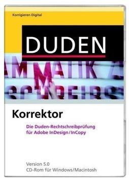Duden Korrektor 5.0 für Adobe InDesign/InCopy (DE) (Win)