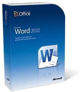 Microsoft Word 2010 (DE) (Win)