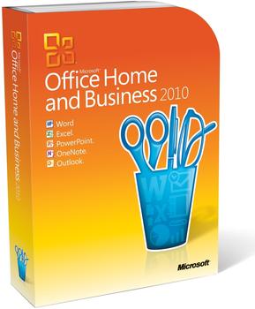 Microsoft Office 2010 Home and Business (DE) (Win) (Box)