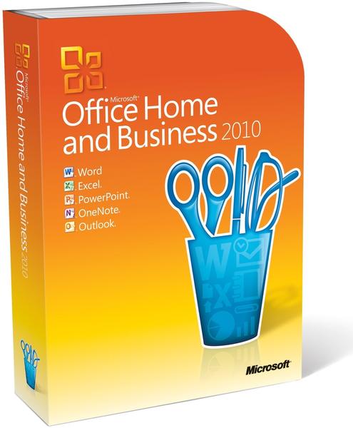 Microsoft Office 2010 Home and Business (DE) (Win) (Box)