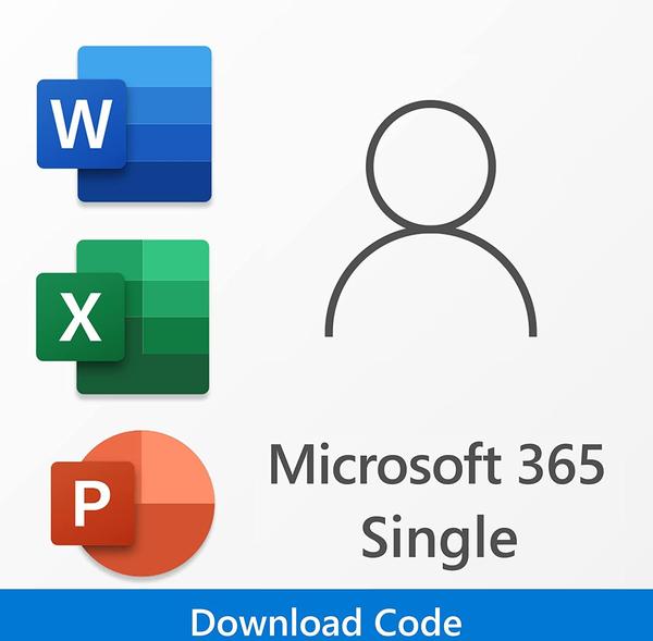 Microsoft 365 Single | 1 Nutzer | 5 Geräte Box