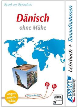 ASSiMiL Dänisch, Lehrbuch, 4 Audio-CDs u. 1 CD-ROM
