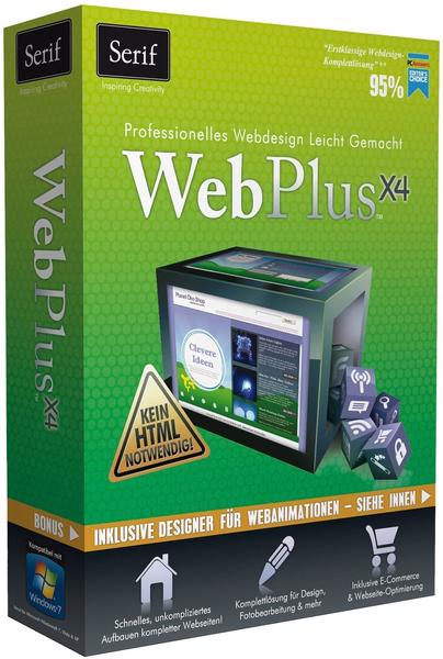 Serif WebPlus X4 Website Maker (DE) (Win)