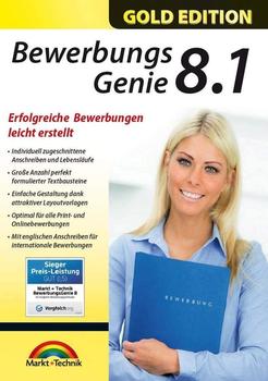 Markt + Technik Markt & Technik BEWERBUNGS GENIE 8.1 Vollversion, 1 Lizenz Windows Bewerbungs-Software