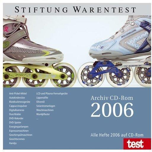 test 2006 Archiv. CD-ROM für Win 98 SE, ME, NT, 2000, XP; Mac und Linux.