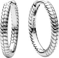 Pandora 292728C00 Damen-Creolen Ohrringe f&uuml;r Charms Silber 925