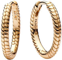Pandora 262728C00 Damen-Ohrringe Creolen f&uuml;r Charms Goldfarben