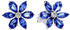 Pandora Funkelnde Blaue Herbarium Cluster Ohrringe (292407C01)