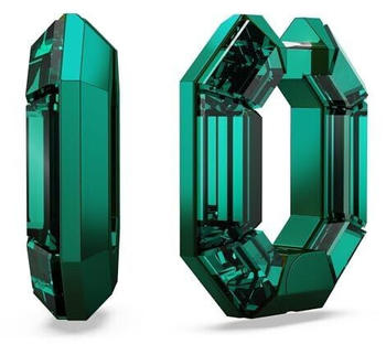 Swarovski Lucent Kreolen Achteckform Klein grün