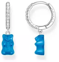 THOMAS SABO Single-Creole "THOMAS SABO x HARIBO Schmuck: Einzel-Creole mit Goldb&auml;r"