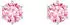 Thomas Sabo Ohrstecker mit großem Stein Silber (H2300-051) pinkfarben