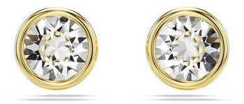 Swarovski Imber Ohrstecker Rundschliff Weiß Goldlegierungsschicht (5681552)