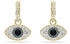 Swarovski Symbolica Drop-Ohrhänger Böser Blick Blau Goldlegierungsschicht (5692163)