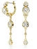 Swarovski Imber Drop-Ohrhänger Rundschliff Weiß Metallmix (5680097)