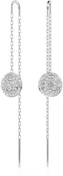 Swarovski Sublima Drop-Ohrhänger Weiß Rhodiniert (5683448)