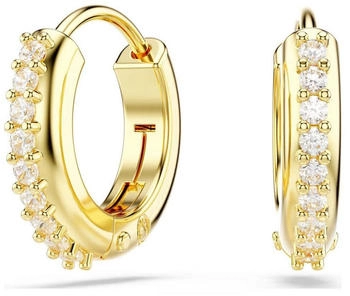 Swarovski Matrix Kreolen Rundschliff Weiß Goldlegierungsschicht (5697228) Swarovski Matrix Kreolen Rundschliff Weiß Goldlegierungsschicht (5697228)