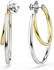Swarovski Hyperbola Kreolen Rundschliff Mittel Weiß Metallmix (5702400)