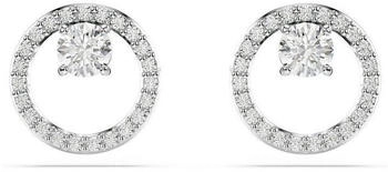 Swarovski Constella Ohrstecker Rundschliff Weiß Rhodiniert (5692262)