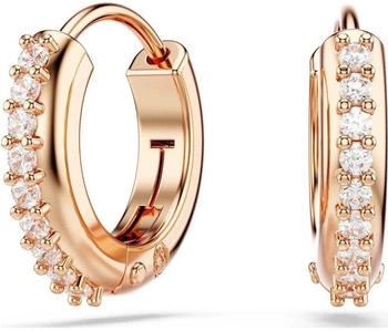 Swarovski Matrix Kreolen Rundschliff Weiß Roségold-Legierungsschicht (5690669)