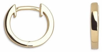 Xenox Sterling Earrings Creoles (XS8658) gold