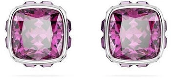 Swarovski Birthstone Ohrstecker Kissenschliff Februar Violett Rhodiniert (5660797)