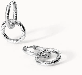PURELEI Kii Elua Ohrringe silber