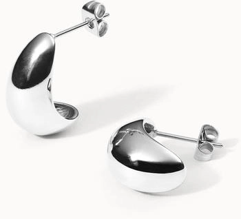 PURELEI Big Drop Ohrringe silber