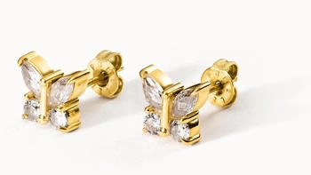 PURELEI Butterfly Ohrringe gold