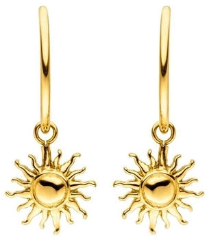 PURELEI Sun Ohrring gold